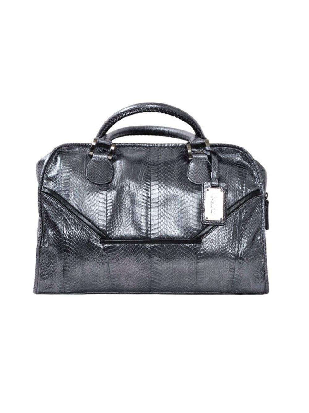 NWT BEIRN Small Ali Metallic Black Landsnake